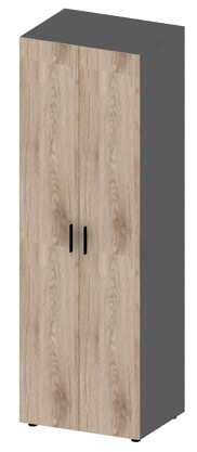 Шафа гардеробна "Модерн А (Г=550)" KISPRI